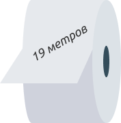 Чековая лента 57х19